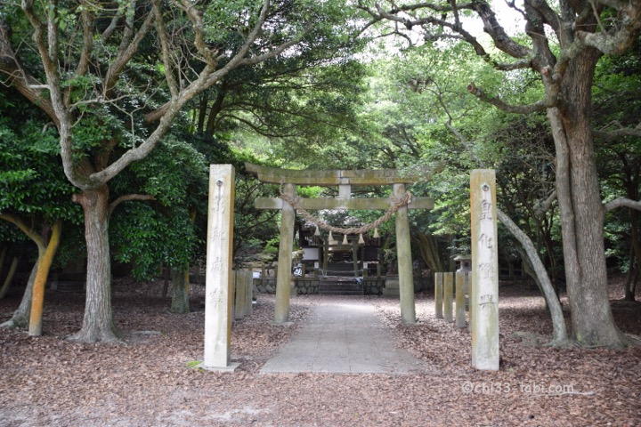 大久野島神社。