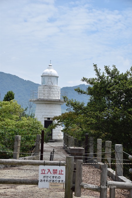 大久野島灯台。
